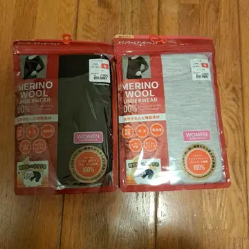 [ 2개 세트 ] 워크맨 여성용 메리노울 100 긴팔 크루넥