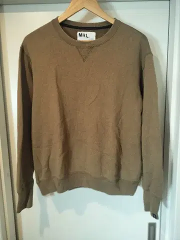 mhl. x loopwheeler 맨투맨 사이즈 L 카키