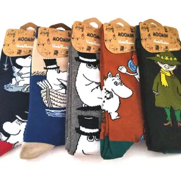 무민 남성용 클래식 삭스 5켤레 (무민 바이 노르딕 버디즈)