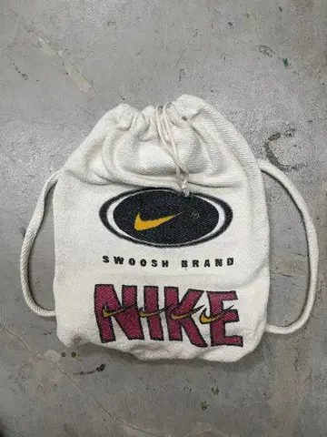 90s NIKE 나이키 백팩 멕시칸 빈티지 린넨 냅색