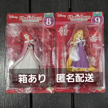 박스 있음 ] Happy 복권 디즈니 크리스마스 오너먼트 아리엘 라푼젤