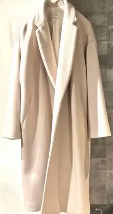 tantan 울 리버 로브 코트