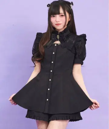 고딕풍 블랙 셋업