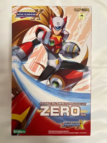 새상품 록맨X 제로 코토부키야 프라모델