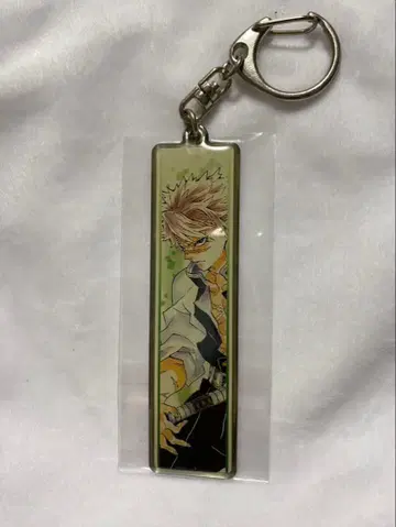 귀멸의 칼날 원화전 시나즈가와 사네미 메탈 키링