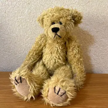 ty 1993 베이지 테디베어 봉제 인형 약 30cm