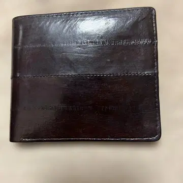 가죽 지갑 브라운