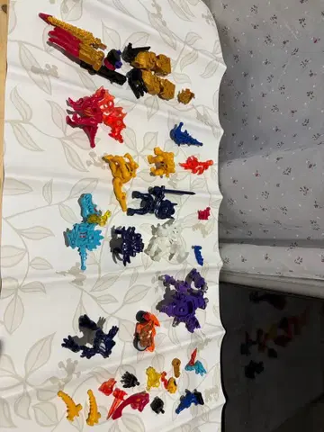 공룡 로봇 피규어 세트