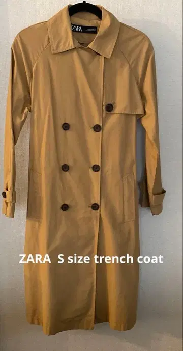 ZARA 베이지 S 사이즈 트렌치코트