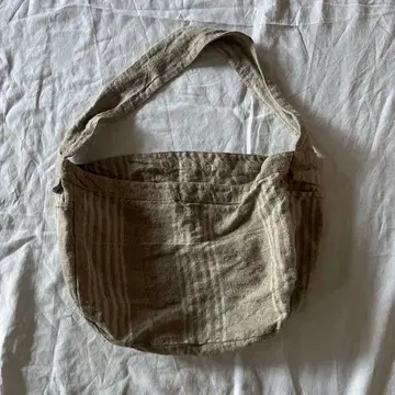 앤티크 린넨 숄더