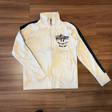 Tomy Hilfiger 화이트 집업 자켓 S