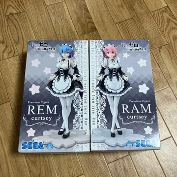 렘 라무 피규어 세트 SEGA