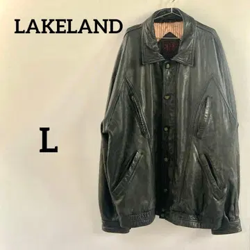 [ 빈티지 ] LAKELAND 레이크랜드 천연 가죽 가죽 자켓