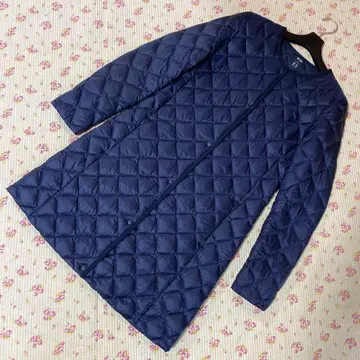 유니클로 울트라 라이트 다운 코트 M 다크 네이비 네이비 DMW