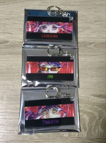 페르소나 컷인풍 아크릴 키링 치도리 진 타카야