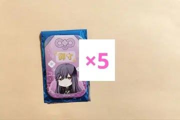 다이쇼 메비우스 라인 부적풍 캔뱃지 센게 이오리 5개