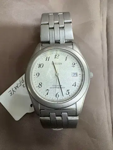 시티즌 TITANIUM 남성용 손목시계 USED 중고품