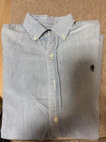 짐플렉스 Gymphlex 긴팔 셔츠 라이트 블루