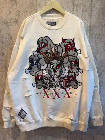 악마견 II XXX 맨투맨 L 사이즈