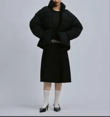 fekete 드로스트 숏 에코 다운 자켓