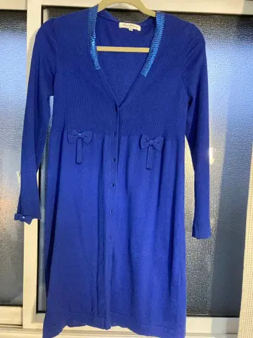 아비 스테 리본 포함 가디건 42