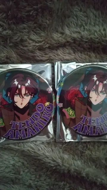 텐도 아마히코 캔뱃지 2개 세트