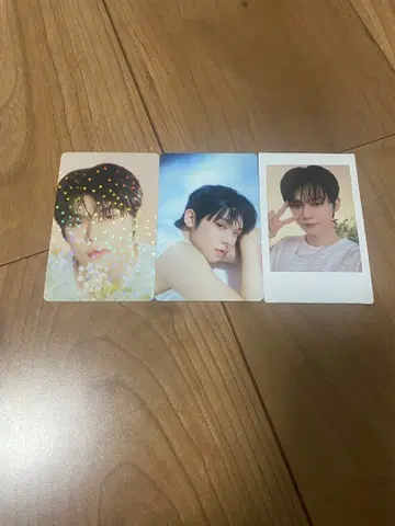 txt 영준 트레이딩 카드 홀로 폴라로이드 3장