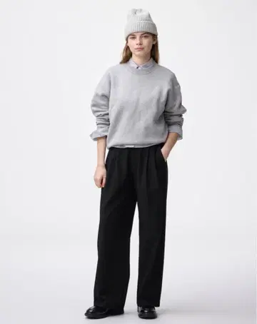 gu 턱 와이드 팬츠 2개 세트