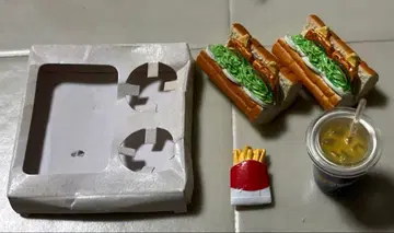 [ 최종 가격 ] 핫도그 감자 드링크 피규어