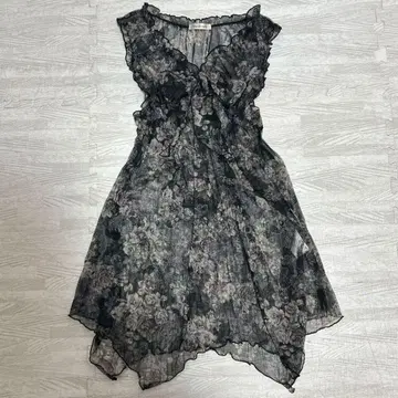 모리걸 발레코어 고딕 코켓 공주갸루 튜닉 레이스