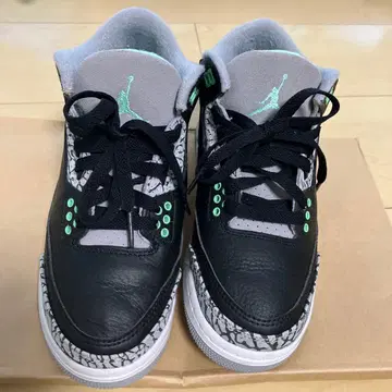 에어 조던 3 레트로 그린 글로우 23cm