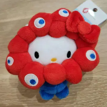 오사카 만박 공식 굿즈 미야쿠미야쿠 키티 카라비너 포함 키링