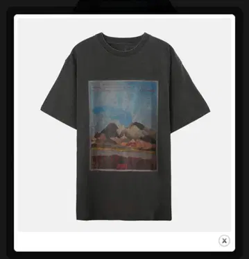 요루시카 태양 피그먼트 T셔츠