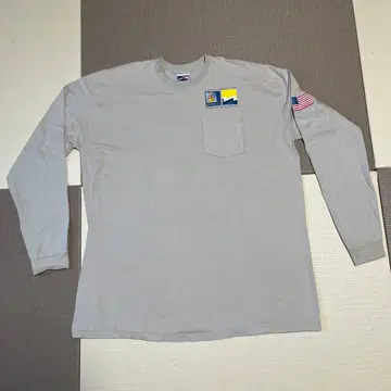 택 포함 새상품 USA제 BLUE/BLUE 블루블루 헤비 웨이트 맨투맨