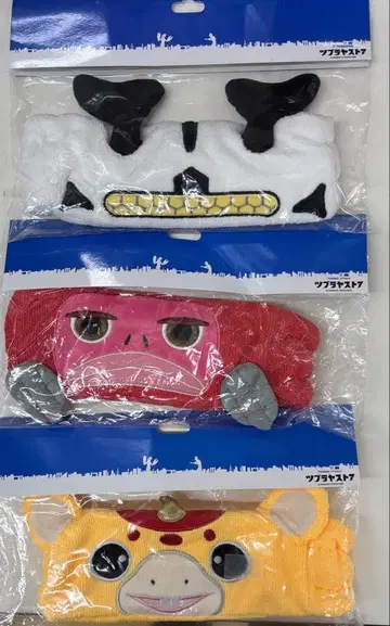 츠부라야 스토어 울트라맨 헤어밴드 울트라 괴수 3개 세트