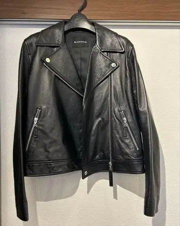 [ 새상품급 ] BLENHEIM 블랙 라이더 자켓 S
