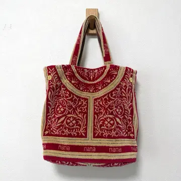 nana 코듀로이 토트백