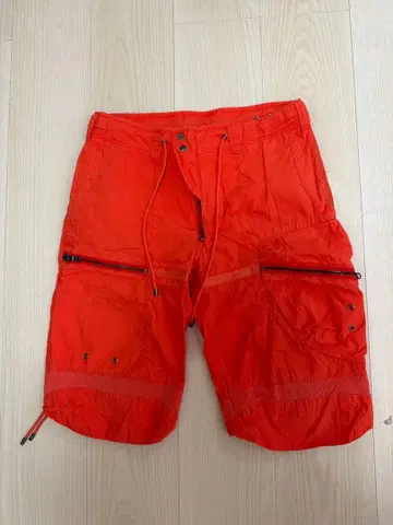 RLX 오렌지 숏팬츠