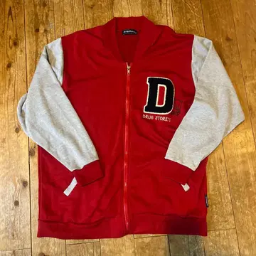 DRUG STORE'S 빨간색 그레이 겉옷