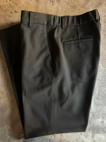 23구 TR 스트레치 개버 테이퍼드 팬츠 40 블랙