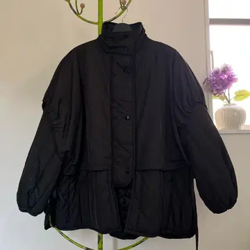 셀렉 모카 블랙 점퍼 블루종 충전솜