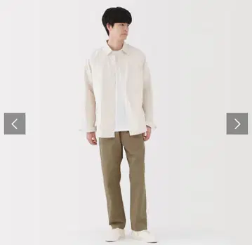 무인양품 코튼 팬츠 S 사이즈