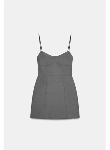 ZARA 스트랩 포함 숏 원피스