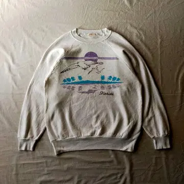 구제 의류 pro knit 맨투맨 래글런 슬리브 미국제 80s