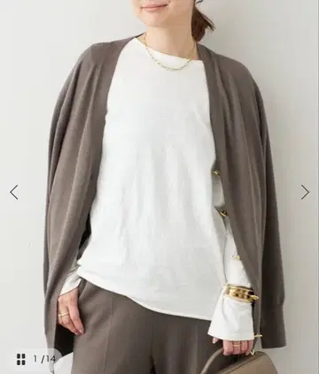 미사용 Deuxieme Classe 레이어링 T셔츠