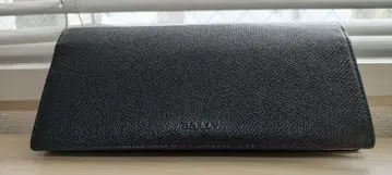 BALLY 블랙 장지갑 가죽