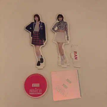 PRODUCE 101 RAN 아크릴 스탠드 2체 세트