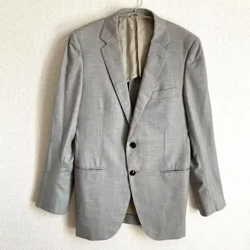 [ 유나이티드 애로우즈 ] 테일러드 자켓 싱글 백 오픈 모 100% 48