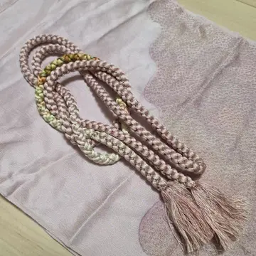 오비 장식 천 허리띠 세트