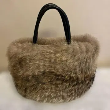 UPCYCLEXFUR - 퍼 백 (멧돼지 털)